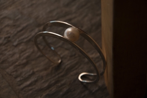 Bracciale rigido in argento 925/1000 ...