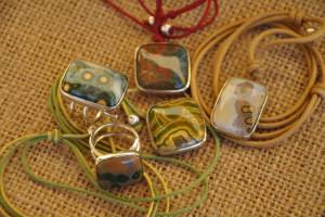 Varietà di diaspro detta orbicolare ...