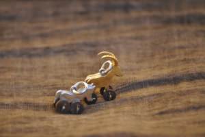 Ciondolo "tatà" cavallino ...