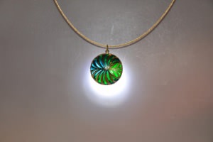 Ciondolo doppio in lastra d'oro ...