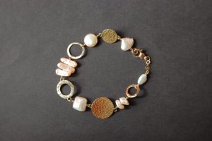 Bracciale in oro giallo 750/1000 mart...