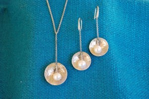 Pendente e orecchini in argento 925/1...