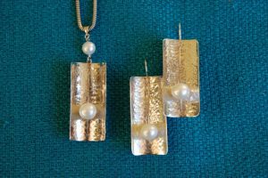 Pendente e orecchini in argento 925/1...